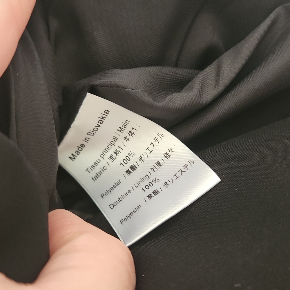 ✨️ Louis Vuitton Uniform Black Cocktail Dress Sz Medium - Picture 7 of 11